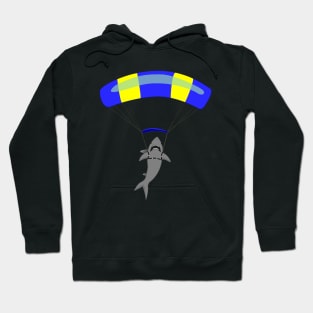 Jump The Shark - Blue/Yellow Canopy Hoodie